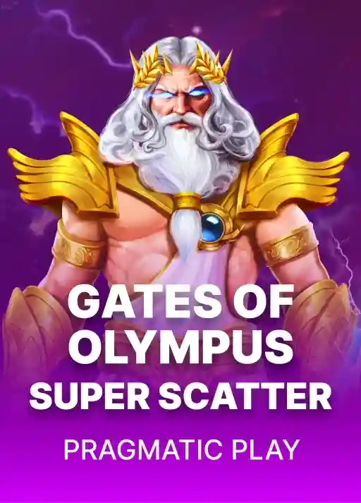 Gates of Olympus Super Scatter poster, the special edition